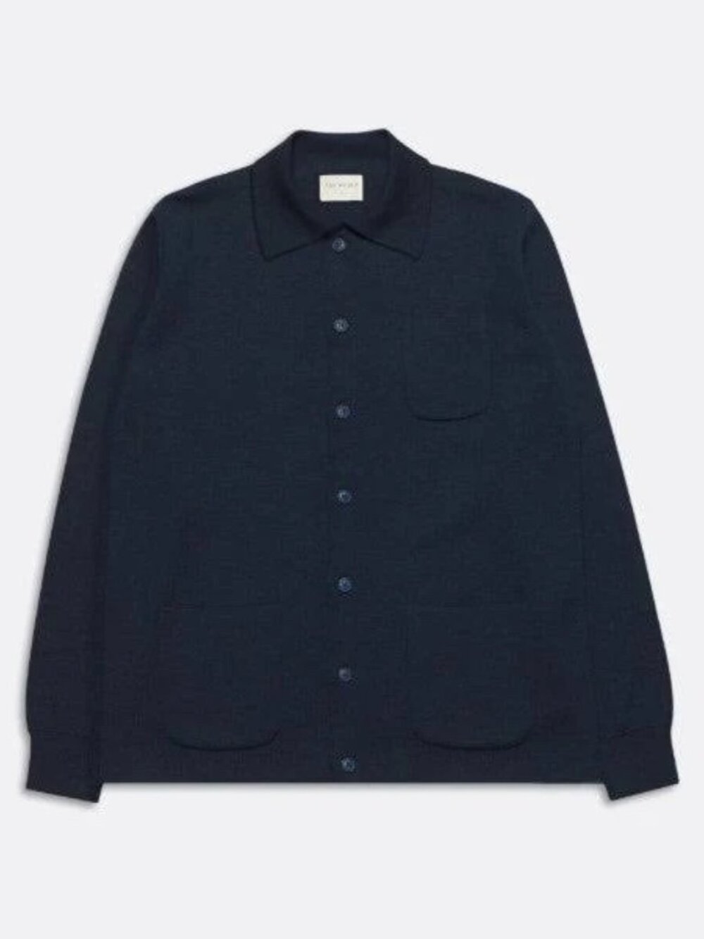 Far Afield Station Cardigan in Navy mens medium